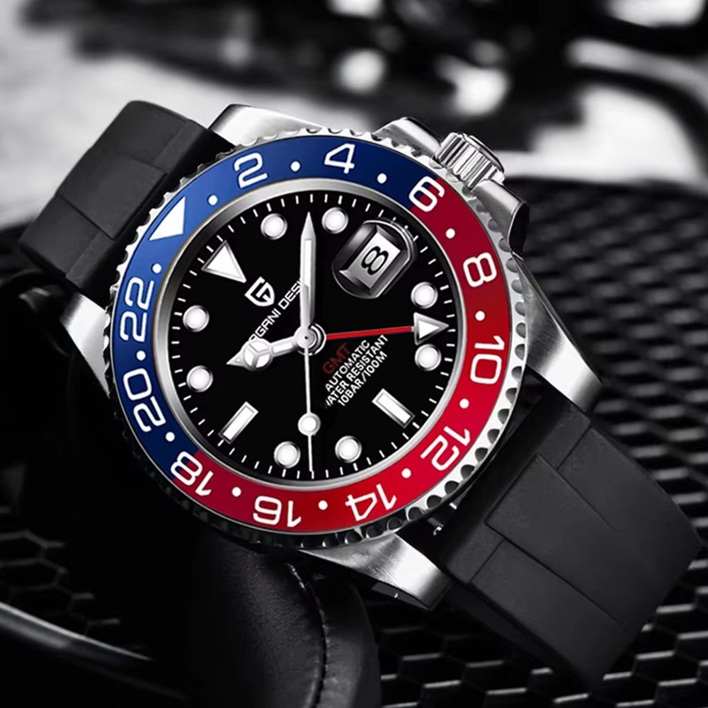 Cycling Zones - 40mm PAGANI TASARIM GMT Erkekler İzle