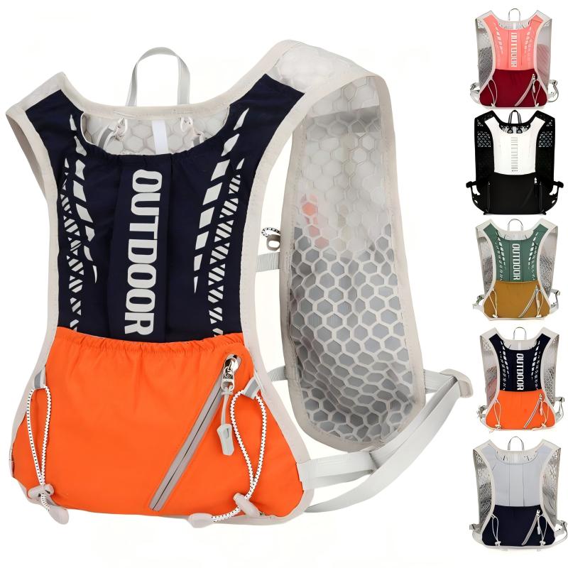 Reflective Vest Cycling - Yansıtıcı Koşu Hidrasyon Yeleği, Bisiklet, Tırmanış,
