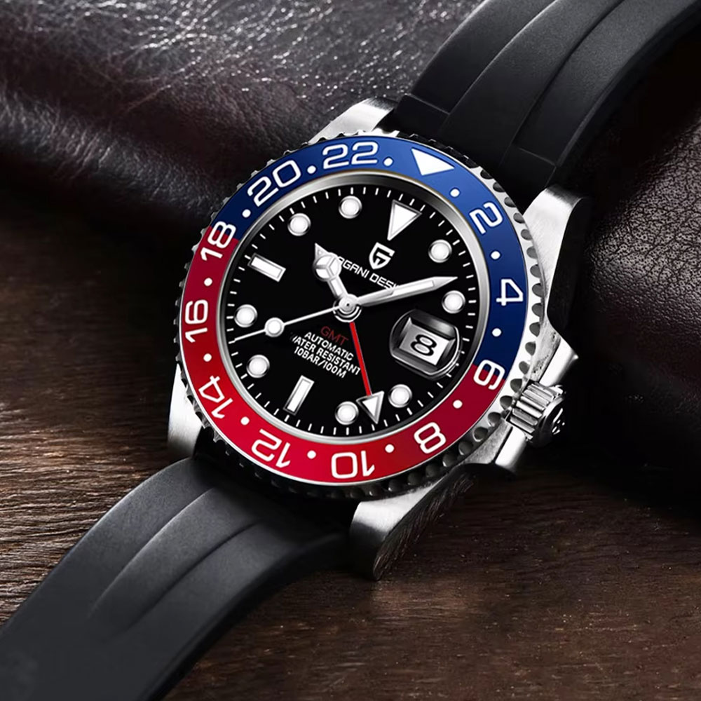 40mm PAGANI TASARIM GMT Erkekl - Cycling Zones incelemesi ve fiyatı