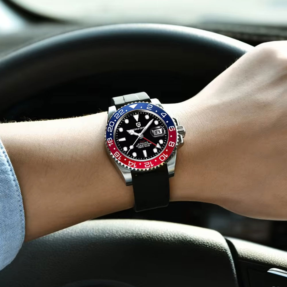 40mm PAGANI TASARIM GMT Erkekl - Cycling Zones incelemesi ve fiyatı