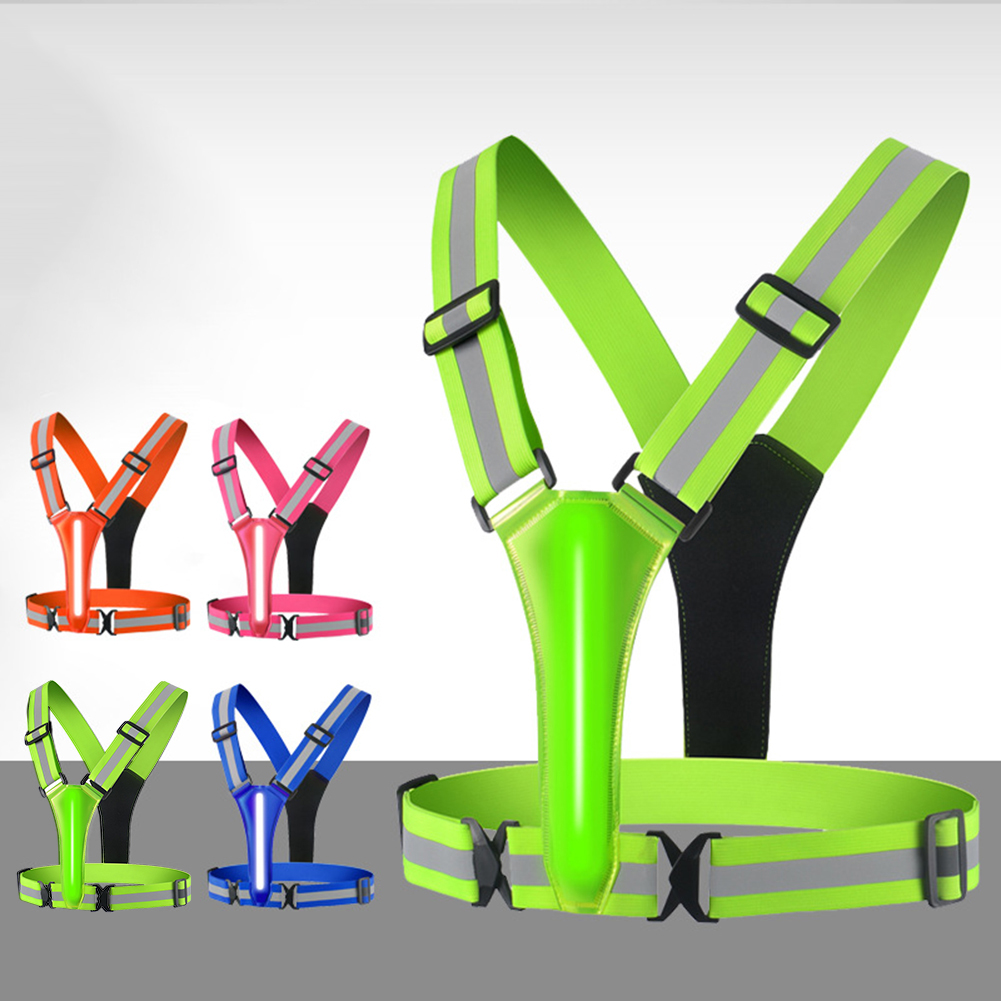 LED koşu atleti USB şarj edile - Reflective Vest Cycling incelemesi ve fiyatı