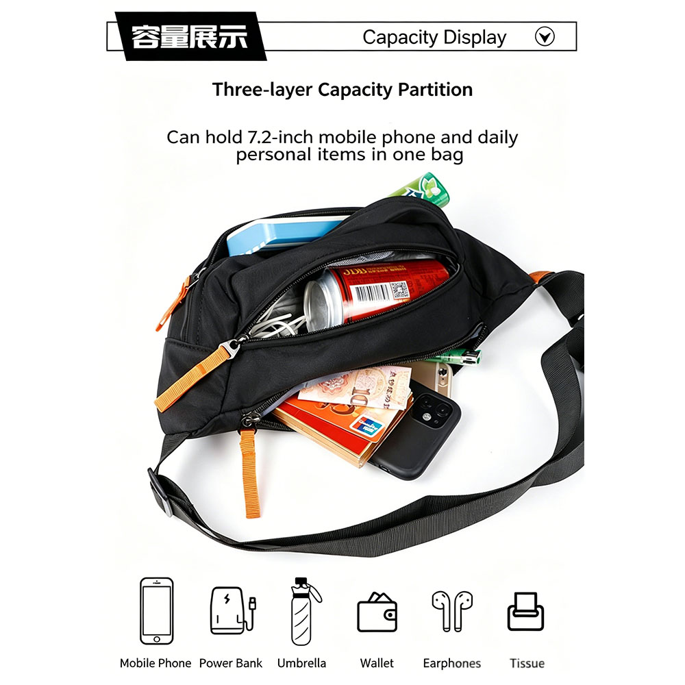 Günlük Kullanım Rahat Bel Çant - Waterproof Cycling Commute incelemesi ve fiyatı