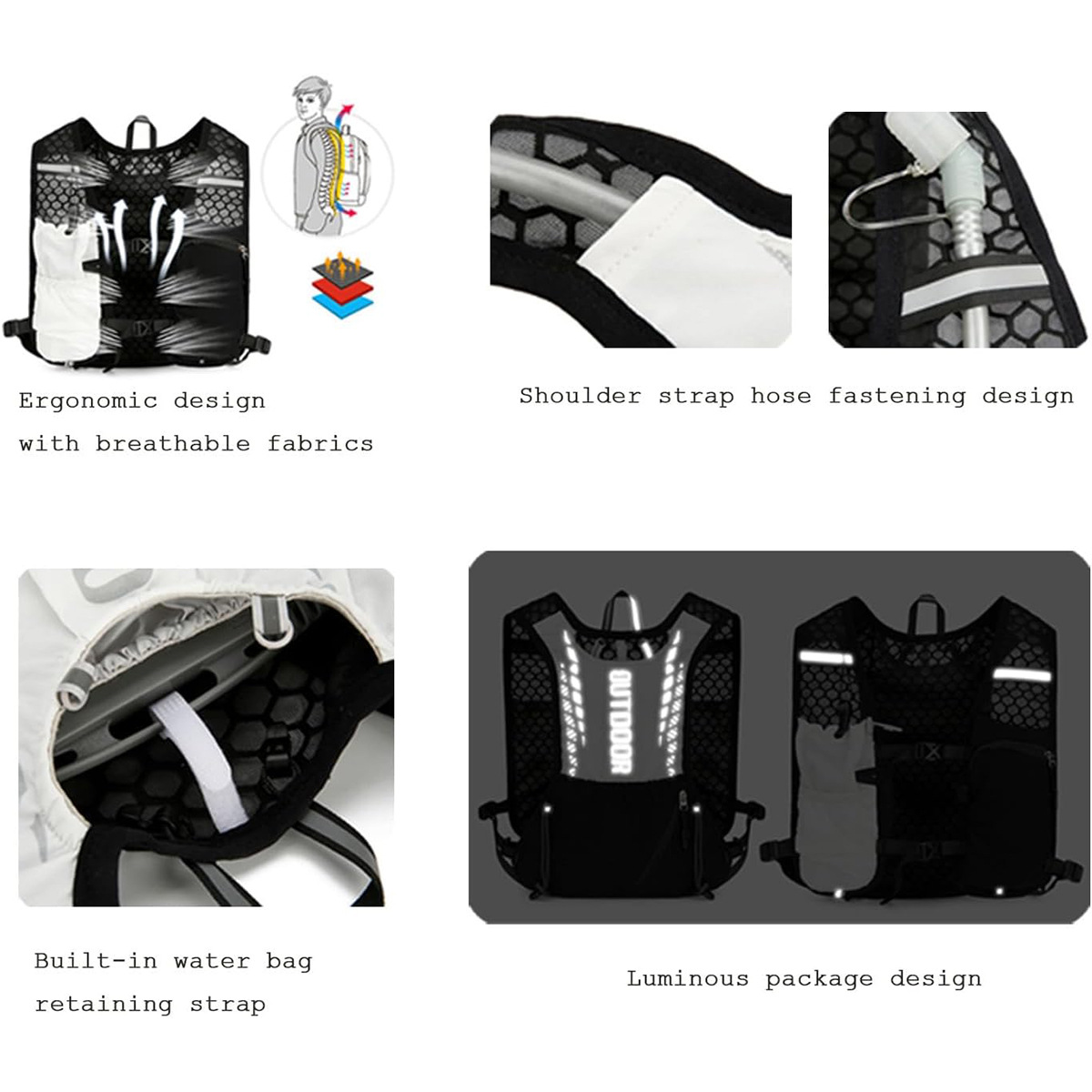 Yansıtıcı Koşu Hidrasyon Yeleğ - Reflective Vest Cycling incelemesi ve fiyatı