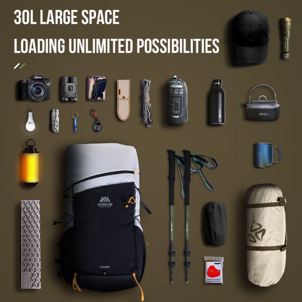 AONIJIE 30L Yürüyüş Dağ Çantas - Cycling Commuter Backpack incelemesi ve fiyatı